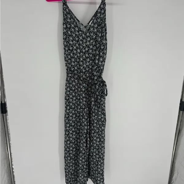 NWT Gap Wide Leg Belted Floral Jumpsuit - Image 2