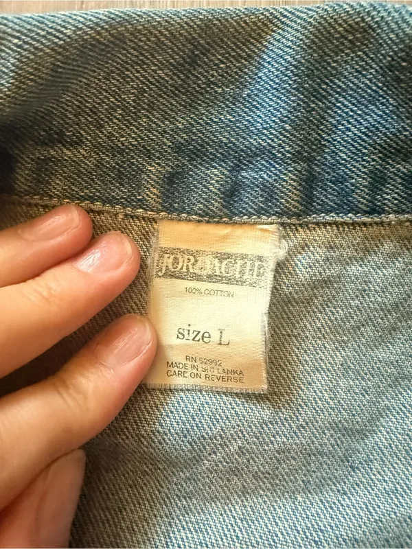 Jordache Blue Denim Vest - Image 2