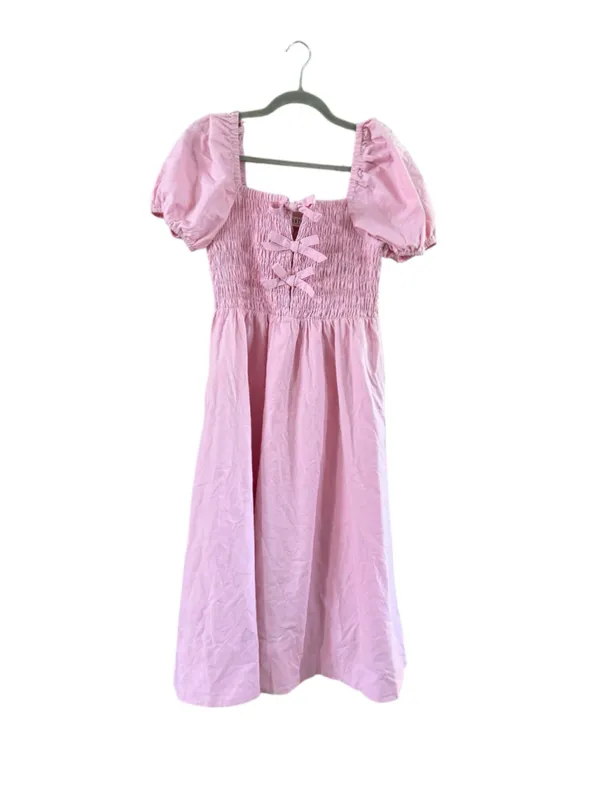 Women's ASTR The Label Pink Midi Dress Size L - Image 2