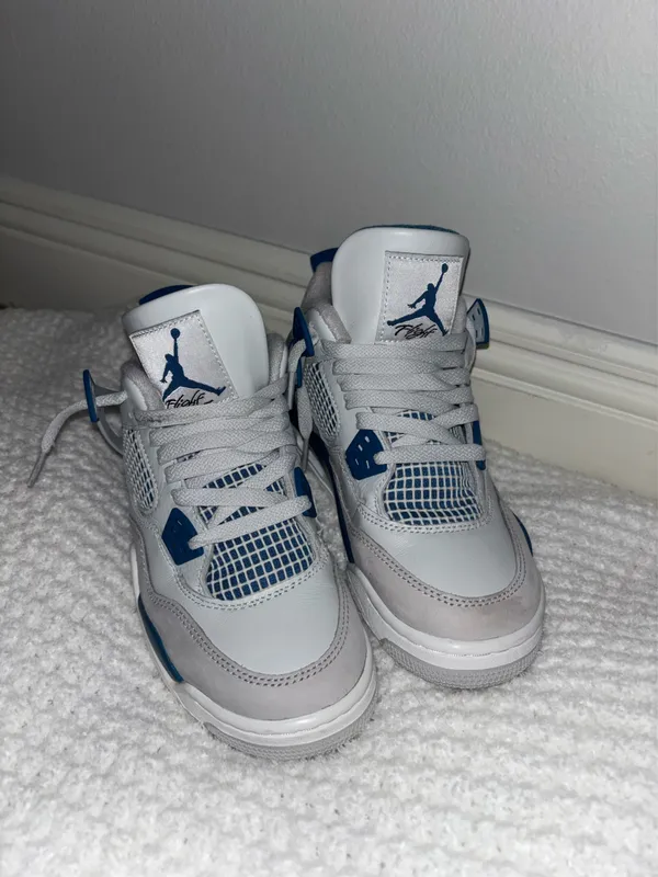 Air Jordan 4 military blue - Image 2