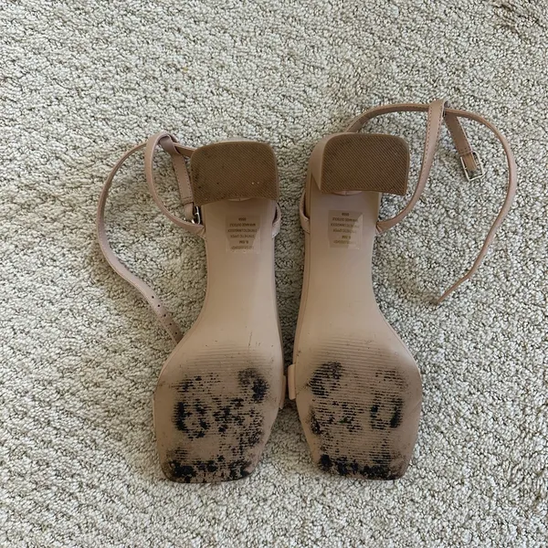 Steve Madden Nude Luxe Strappy Heels - Image 6