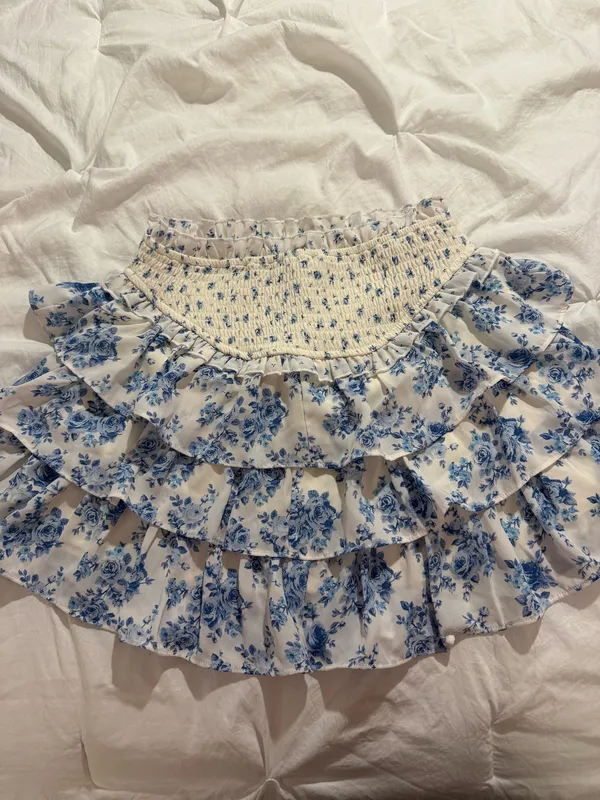 Thirty/Thirty Floral Mini Skirt - Image 3