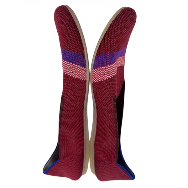 Rothy's Garnet Reflective Stripe Loafer Limited Edition Size 9.5‎ - Image 2
