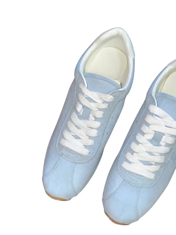 Universal Threads JoJo Suede Blue Sneakers Retro Boho It-Girl Size 11 NWT - Image 7