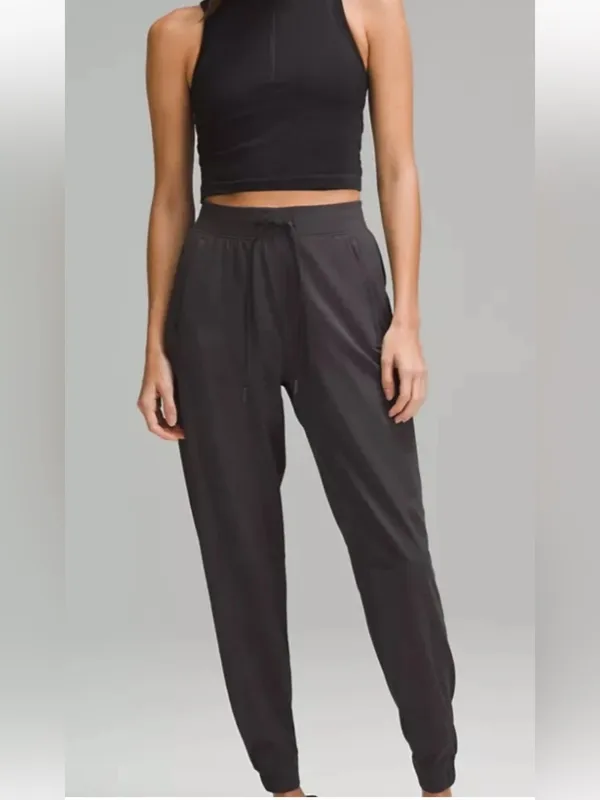 Lululemon Black License To Train High Rise Joggers Pants Size 6 - Image 2