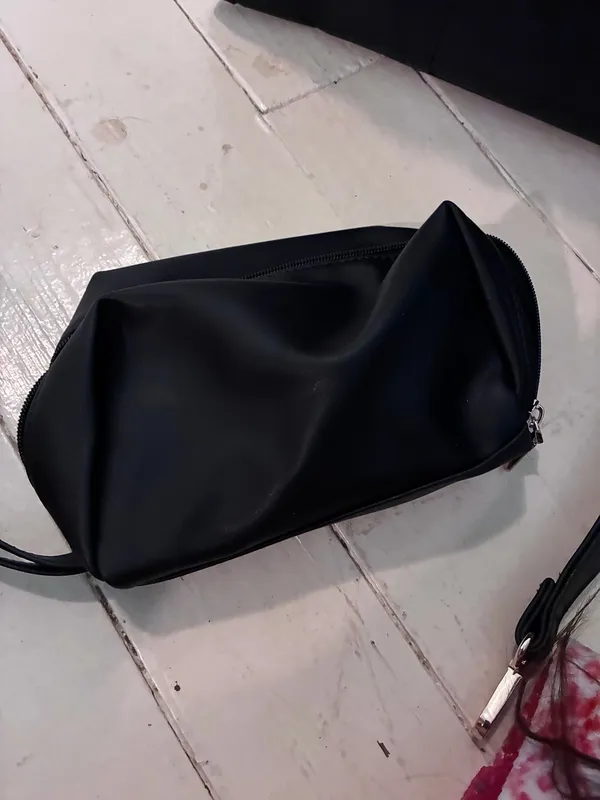 LOVEVOOK Leather Laptop Bag and Clutch 2-Piece Set Black - Image 4