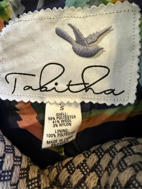 Anthropologie Tabitha Women’s Ottawa Pea Coat Double Breasted Size Small Wool - Image 12