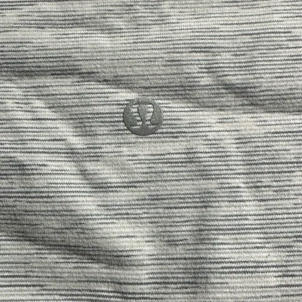 Lululemon Athletica Gray Leggings with Wide Waistband - Image 3