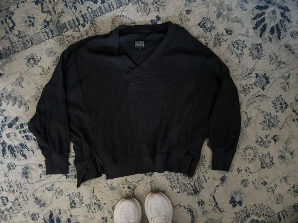 Grey American eagle sweatshirt - Image 2