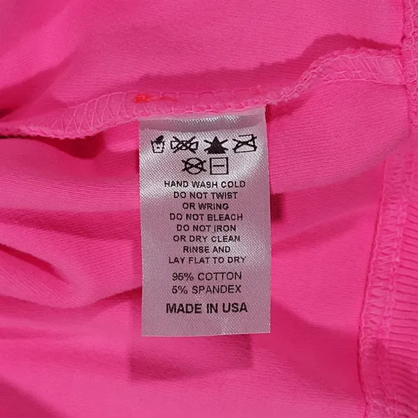 SOUL Cropped Zip‎ Up Hoodie Bright Pink Athletic Casual Womens Size S - Image 9