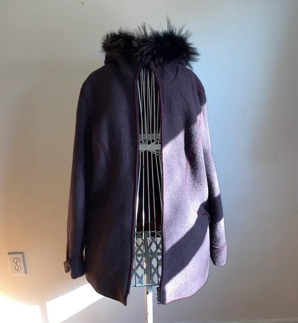 Hilary Radley Vintage Wool Coat - Image 4