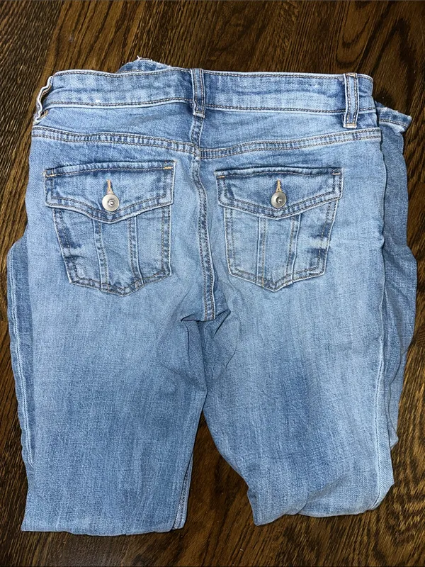 Zara Low Rise Bootcut jeans 0 - Image 3