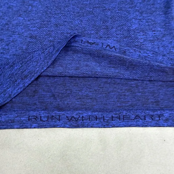 Lululemon Swiftly Tech Racerback Tank Top Blue Space Dye Size 8 Athletic Run - Image 4