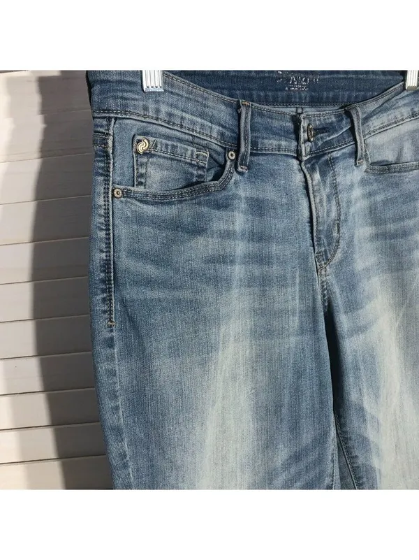 Levi's Denizen Light Blue Skinny Stretchy Jeans Size 28 - Image 3