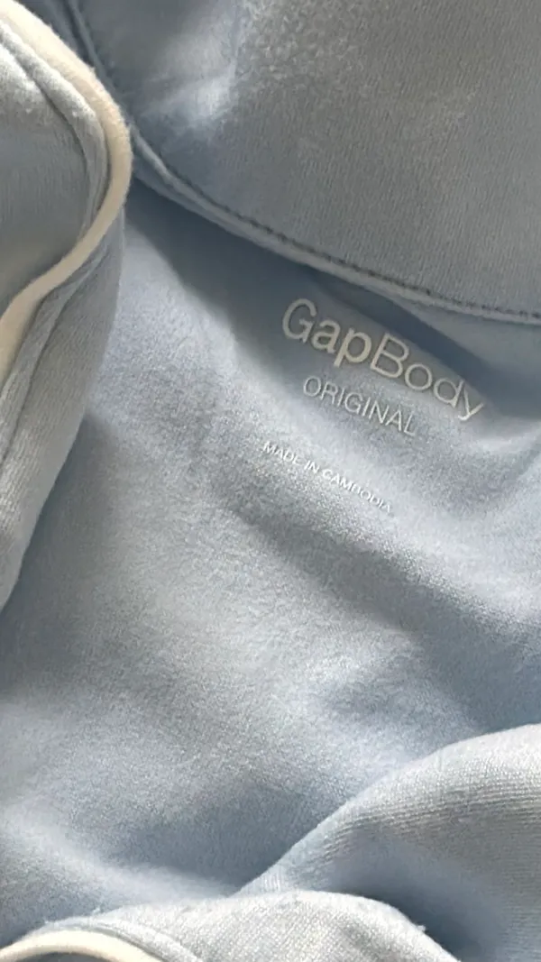 Gap Body Pajama Set Baby Blue - Image 4