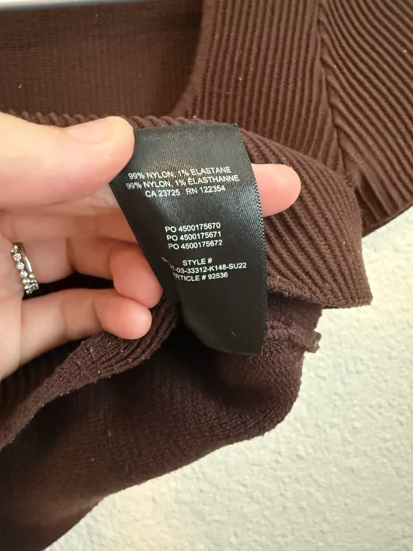 Aritzia Babaton Sculpt Knit Square Neck Top - Image 5