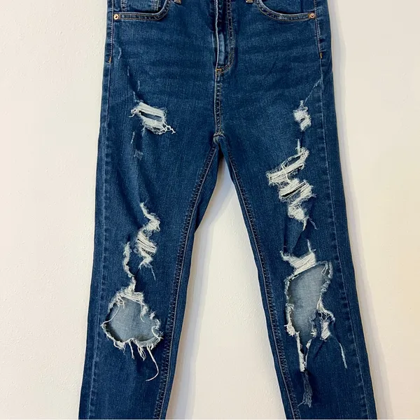 Wild Fable High Rise Skinny Blue Jeans Women’s Size 4 - Image 2