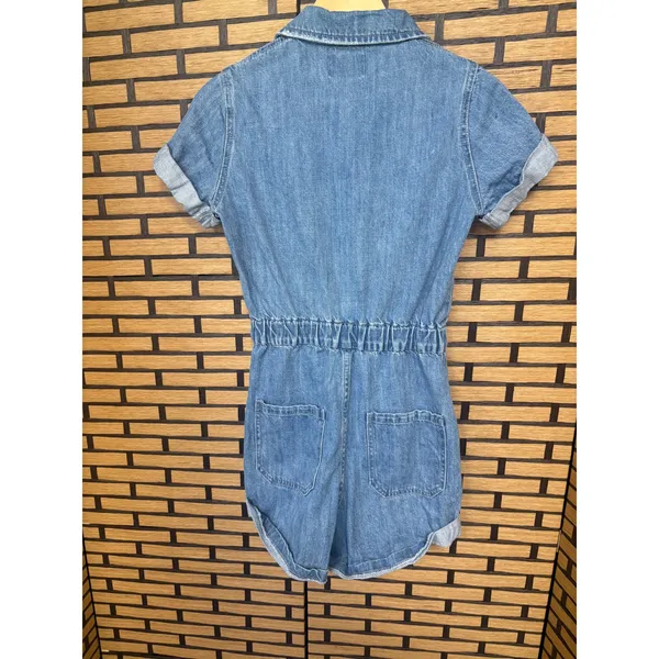 Show Me‎ Your Mumu Cannon Denim Romper Size XS - Image 2