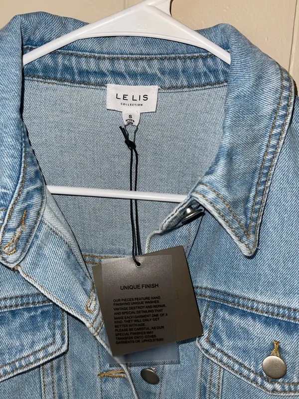 These Three Boutique Denim Romper - Image 6