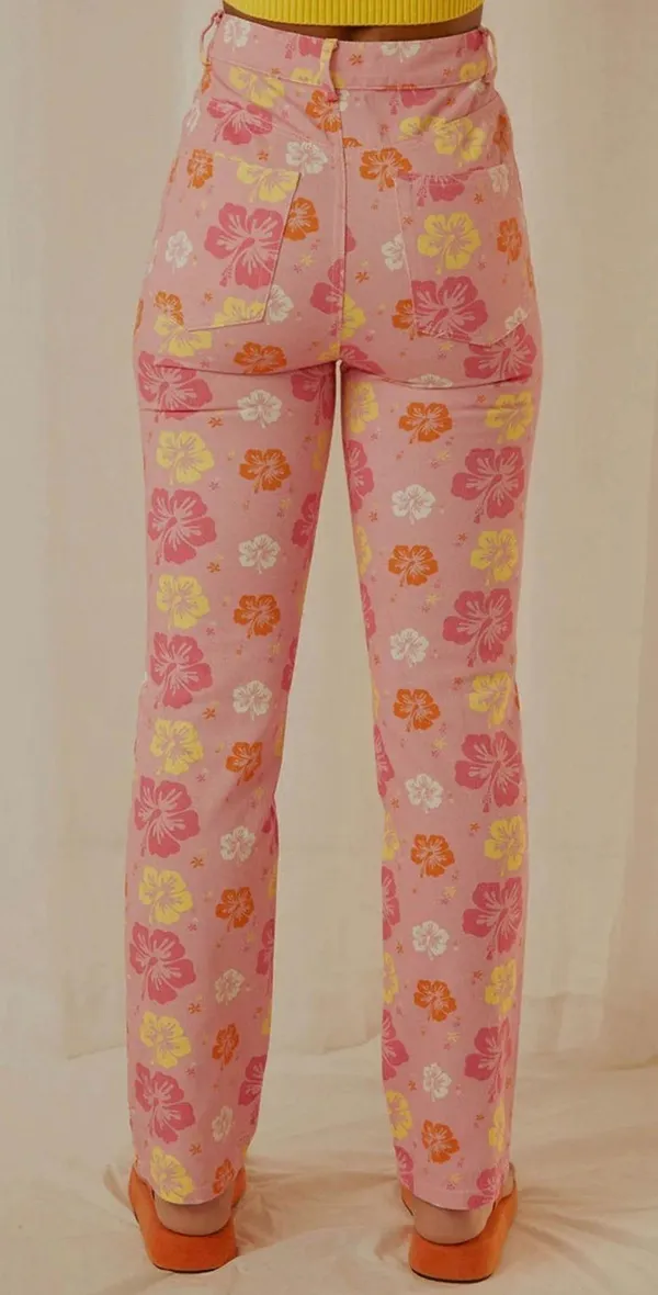 Peppermayo Hawaiian Floral Pants - Image 2