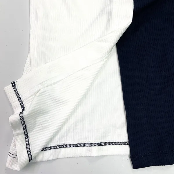 Tommy Jeans Tank Dress Womens Size Small‎ Ribbed Colorblock Preppy Coastal - Image 9