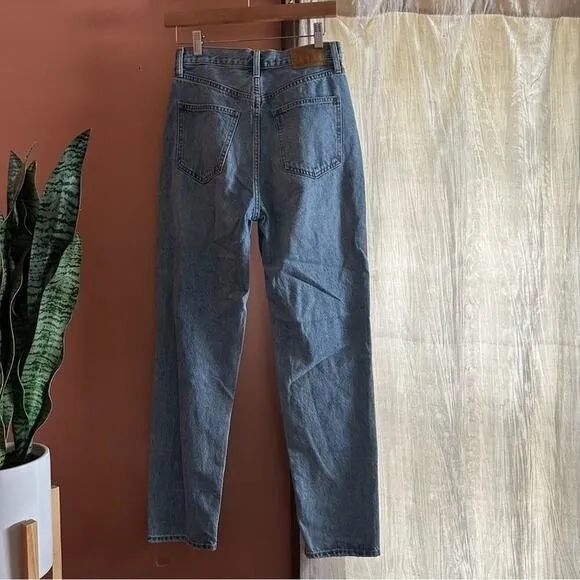 Denim Forum Aritzia The BF High Rise Loose 28L Jeans Boyfriend‎ Denim Size 25 - Image 4