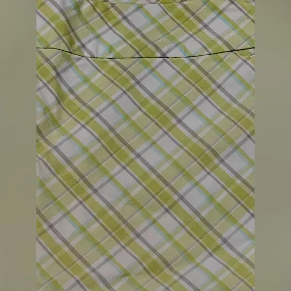 IZOD XFG Xtreme Function Golf Skort - Green Plaid Size 6 - Image 9
