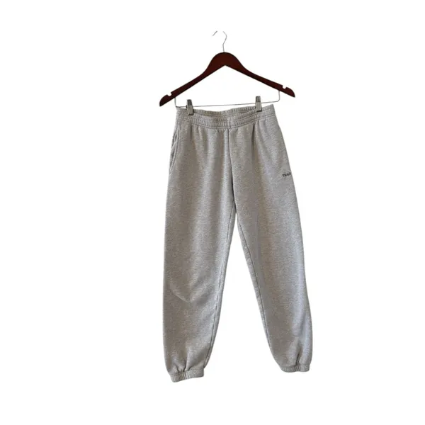 ARITZIA Tna Sweatfleece Cozy Boyfriend Fit Gray Sweatpants Joggers - Image 2