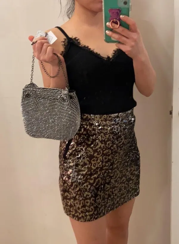 Lulu Townsend embellished mesh bag - Image 3