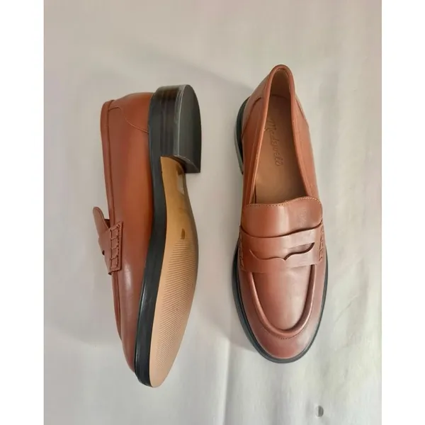 NWOT Madewell The Vernon Loafer in dried maple women's sz. 10 - Image 5