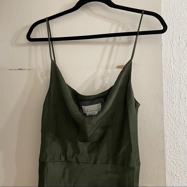 Anthropologie Maxi Green Dress - Image 3