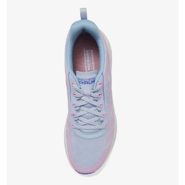 Skechers GOrun Max Cushioning Delta Womens 8.5 Blue Pink Running Shoes - Image 3
