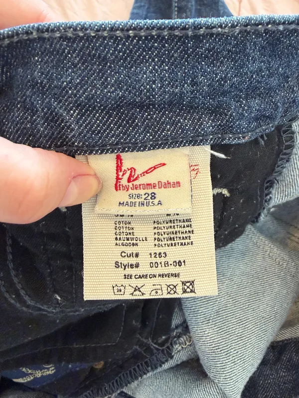 Vintage Citizens of Humanity Jeans Low Rise Bootcut made in USA size 28 - Image 5