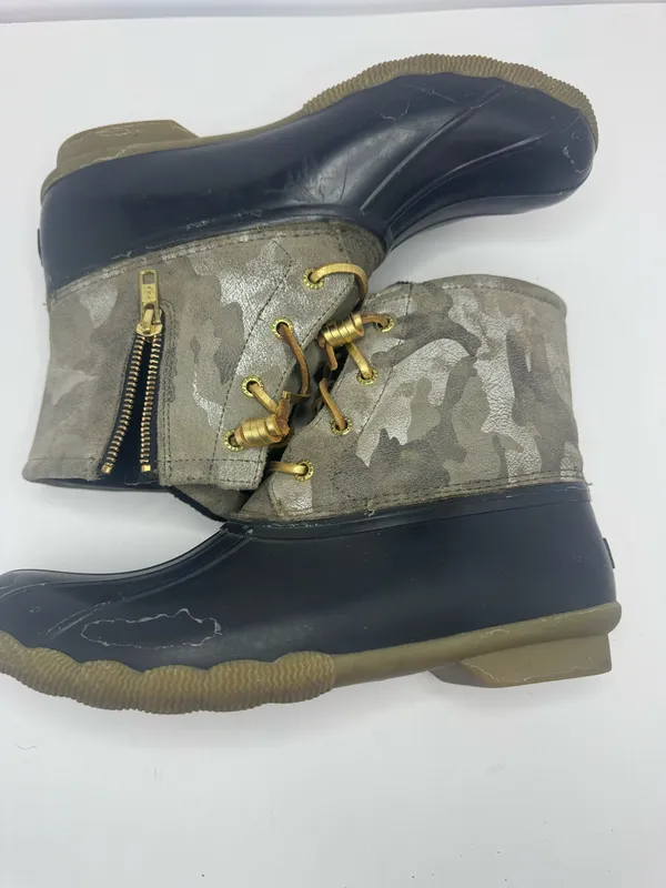 Sperry Waterproof Duck Boots Size 9.5 - Image 9