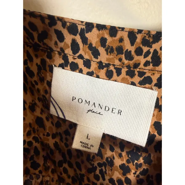Tuckernuck Pomander Place Kenzo Leopard Print Mini Dress Sz. L - Image 3