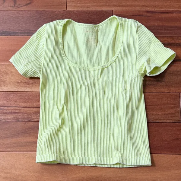 Gypsy + Jade Ribbed Short Sleeve Top Size undefined - Image 2