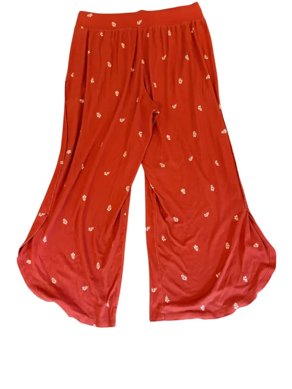 LL Bean Pajama Set Pima Cotton Modal Womens Size Small Petite Floral - Image 8