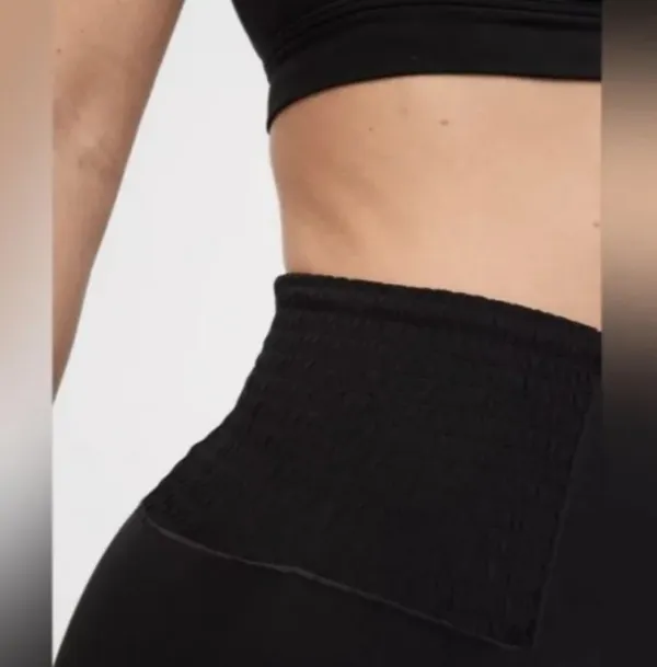 Aerie NWT Offline Real Me 7/8 Leggings Black Small - Image 3