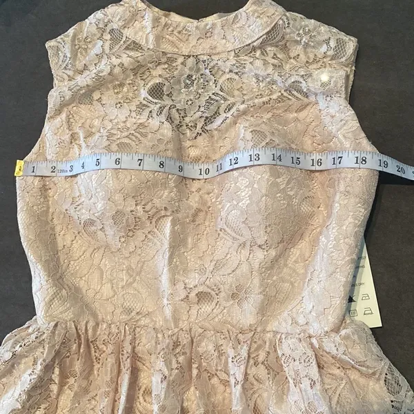 Women’s Short Halter Homecoming Party Dress Open Back Side Zip Size M NWT - Image 11