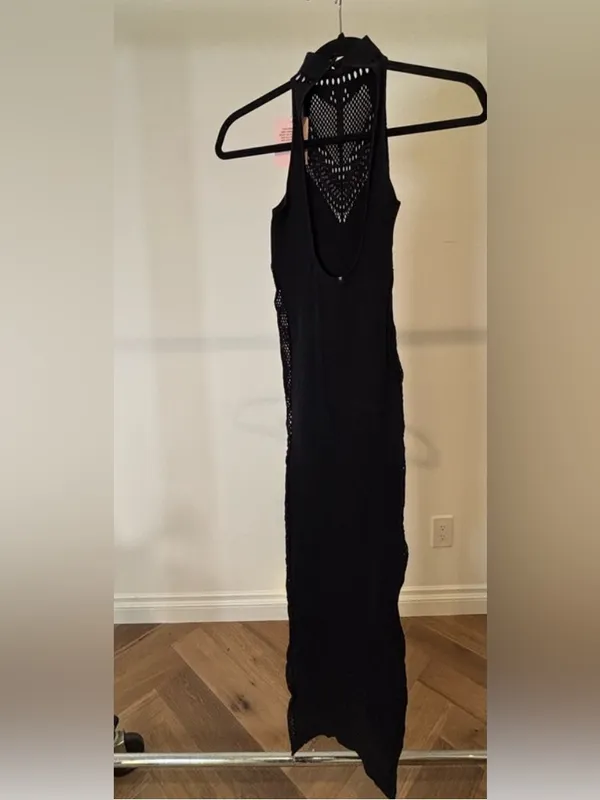 Savage X Fenty Black Viva La Diva Seamless Maxi Dress – NWT Size fits XS-XL - Image 3