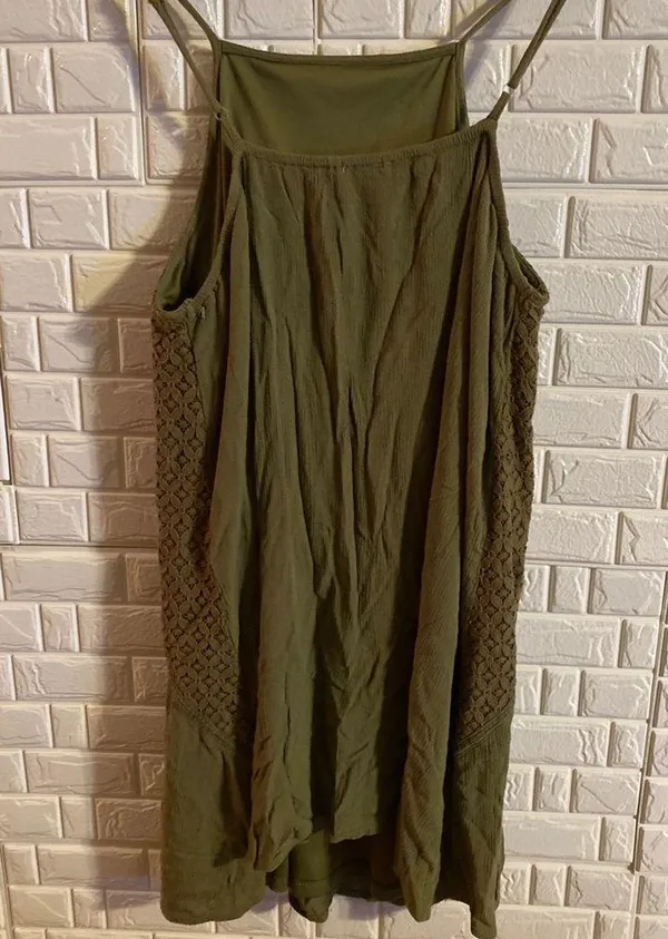 xhilaration Womens Tunic Olive Green xl - Image 2