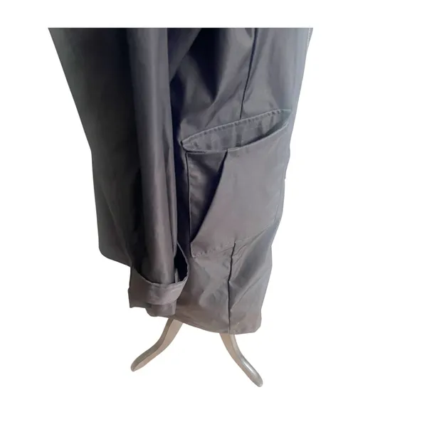 Bernardo Hooded Rain Coat Womens Medium Black Waterproof Full Zipper Gorpcore - Image 5