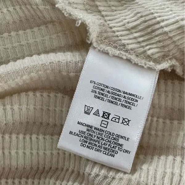 Anthropologie Postmark Sandstripe Duster Cardigan Sleeveless - Image 7