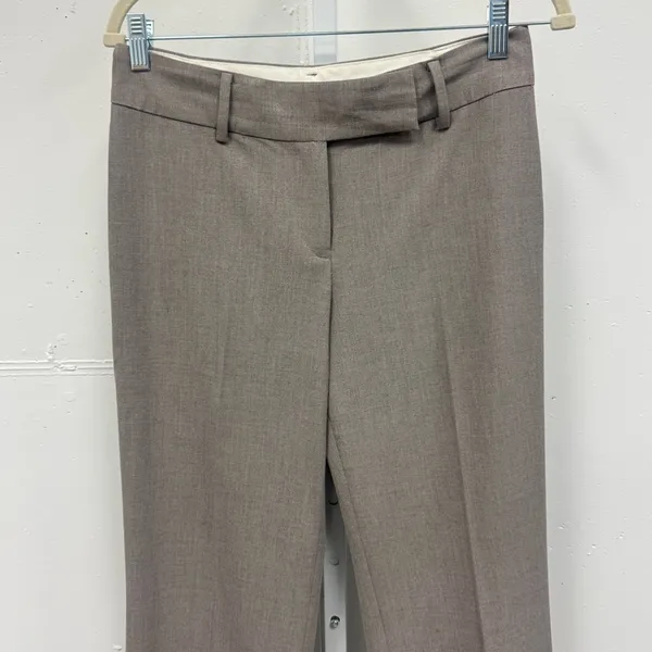 Ann Taylor Women's Classic Career Business Casual Trouser Pants Cedar‎ Heather 4 - Image 3