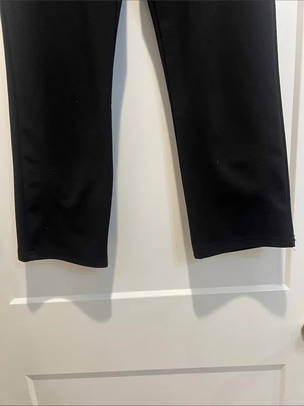 Soho Apparel Black Paperbag Waist Women’s Pants with Tie size medium. - Image 4