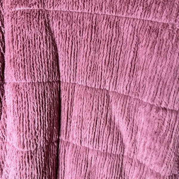WILD FABLE Rose Pink Faux Fur Quilted Cropped Puffer Jacket Size Medium - Image 7
