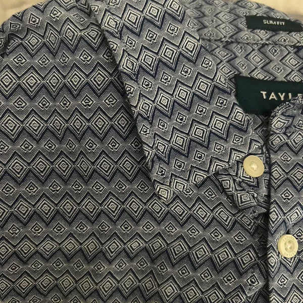 Tylrd Button Down Blue Size L - Image 2