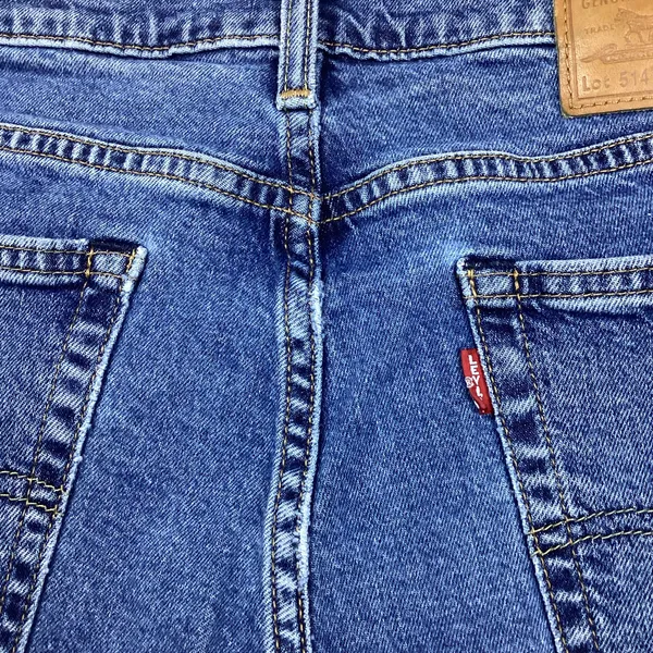 Levi’s 514 Medium Wash Men’s Straight Leg Jeans 30 x 34 Fair Condition - Image 7