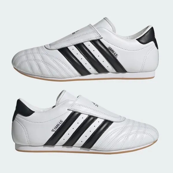 Adidas Taekwondo Sneakers Shoes in White and Black - Image 3