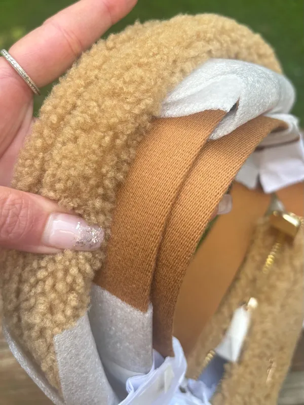 Authentic Coach 1941 Tan Sherpa Shoulder /crossbody Bag with 2 straps - Image 12